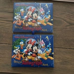 Walt Disney World Autograph books